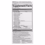 Supplement facts panel for Garden of Life Dr. Formulated Probiotics Once Daily Prenatal 30 veg caps