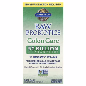 Garden of Life Raw Probiotics Colon Care 30 veg caps