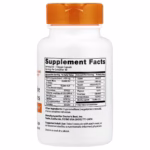 Doctor’s Best Digestive Enzymes 90 veg caps supplement facts panel