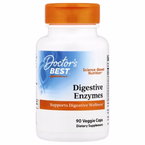 Doctor’s Best Digestive Enzymes 90 veg caps bottle
