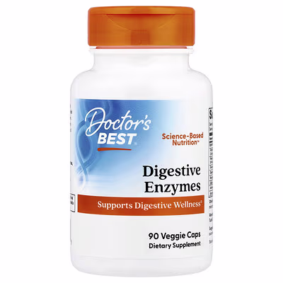 Doctor’s Best Digestive Enzymes 90 Veg Caps Doctor’s Best Digestive Enzymes 90 veg caps bottle