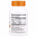 Doctor’s Best Gluten Rescue 60 veg caps supplement facts panel