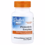 Doctor’s Best Proteolytic Enzymes 90 veg caps bottle