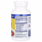 Supplement facts panel for Enzymedica Acid Soothe Chewable Berry 60 tablets