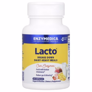 Enzymedica Lacto 30 capsules bottle