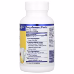 Supplement facts panel for Enzymedica Lacto 90 capsules