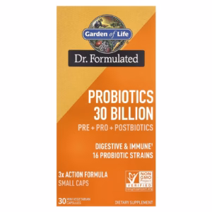 Garden of Life Dr. Formulated Probiotics 30 Billion 30 mini veg caps
