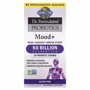 Garden of Life Dr. Formulated Probiotics Mood+ 60 veg caps bottle