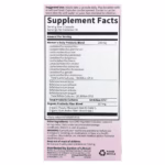 Supplement facts panel for Garden of Life Dr. Formulated Probiotics Once Daily Women’s 30 veg caps