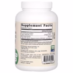 Supplement facts panel for Jarrow Formulas Saccharomyces Boulardii + MOS 180 veg caps