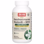 Jarrow Formulas Saccharomyces Boulardii + MOS 90 veg caps bottle