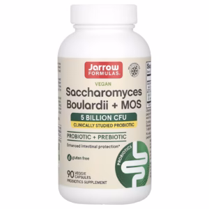 Jarrow Formulas Saccharomyces Boulardii + MOS 90 veg caps bottle