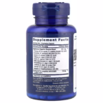 Supplement facts panel for Life Extension Enhanced Super Digestive Enzymes and Probiotics 60 veg caps