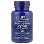 Life Extension Enhanced Super Digestive Enzymes and Probiotics 60 veg caps bottle