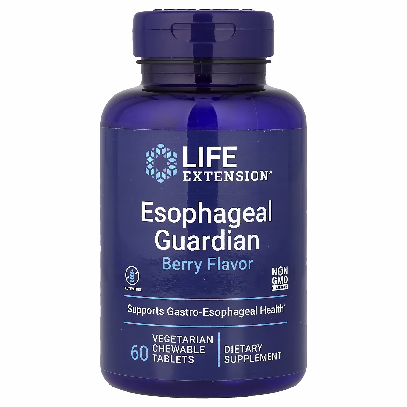 Life Extension Esophageal Guardian 60 Chewable Tablets Life Extension Esophageal Guardian 60 chewable tablets