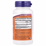 NOW Foods Aloe Vera Gels 100 softgels supplement facts panel