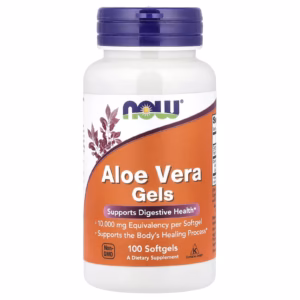 NOW Foods Aloe Vera Gels 100 softgels bottle