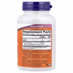 NOW Foods Aloe Vera Gels 250 softgels supplement facts panel