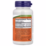 NOW Foods Peppermint Gels 90 softgels supplement facts panel