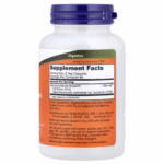 NOW Foods Saccharomyces Boulardii 120 vcaps supplement facts panel