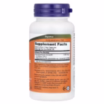 NOW Foods Saccharomyces Boulardii 60 vcaps supplement facts panel
