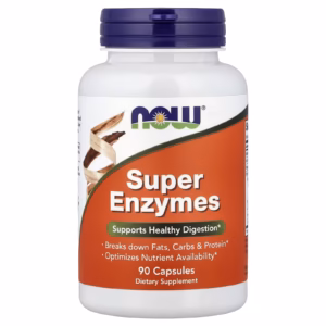 NOW Foods Super Enzymes 90 capsules bottle