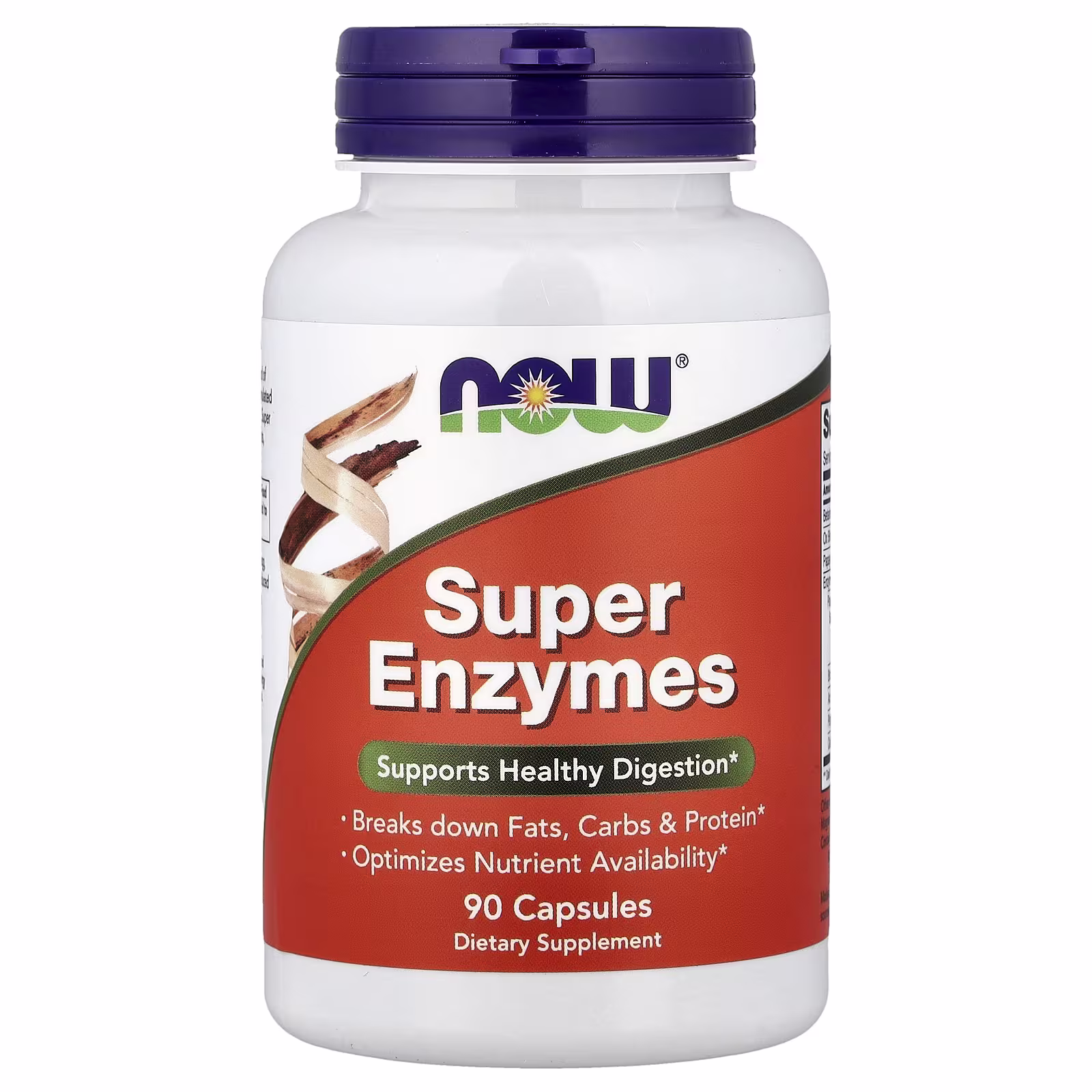 NOW Foods Super Enzymes 90 Capsules NOW Foods Super Enzymes 90 capsules bottle