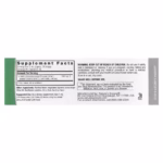 Supplement facts panel for Nature’s Answer Turmeric‑3 Standardized Extract 30 ml