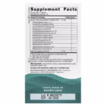 Supplement facts panel for Nordic Naturals Nordic Flora Probiotic Comfort 15 Billion CFU 30 Capsules