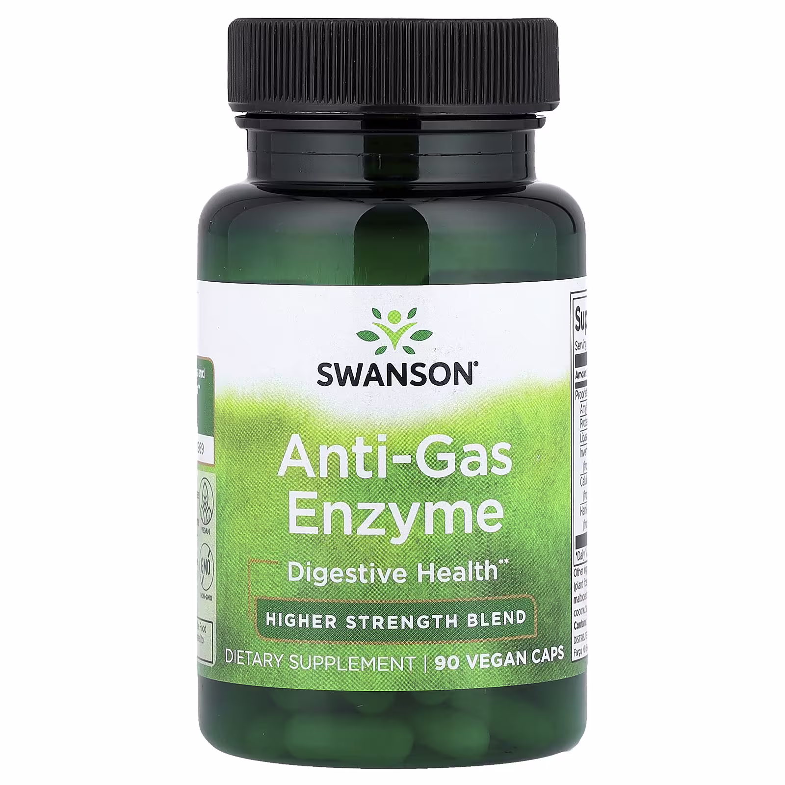 Swanson Anti-Gas Enzyme – 40 mg – 90 Caps Swanson Anti-Gas Enzyme