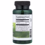 Supplement facts panel for Swanson Full Spectrum Spearmint Leaf 400 mg 60 Capsules