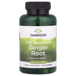 Swanson Ginger Root 540 mg 100 Capsules