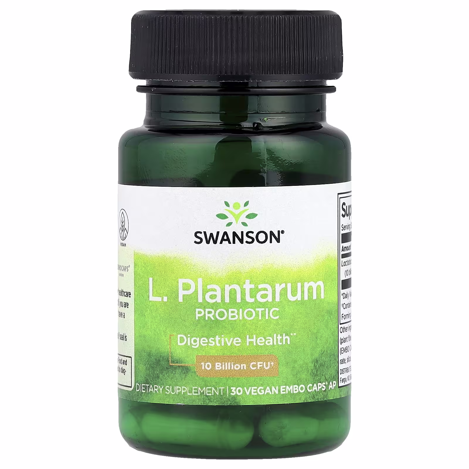 Swanson L. Plantarum Inner Bowel Support – 30 Veg Caps Swanson L. Plantarum Inner Bowel Support