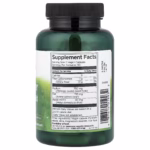 Supplement facts panel for Swanson Tri-Fiber Complex 100 Veg Caps