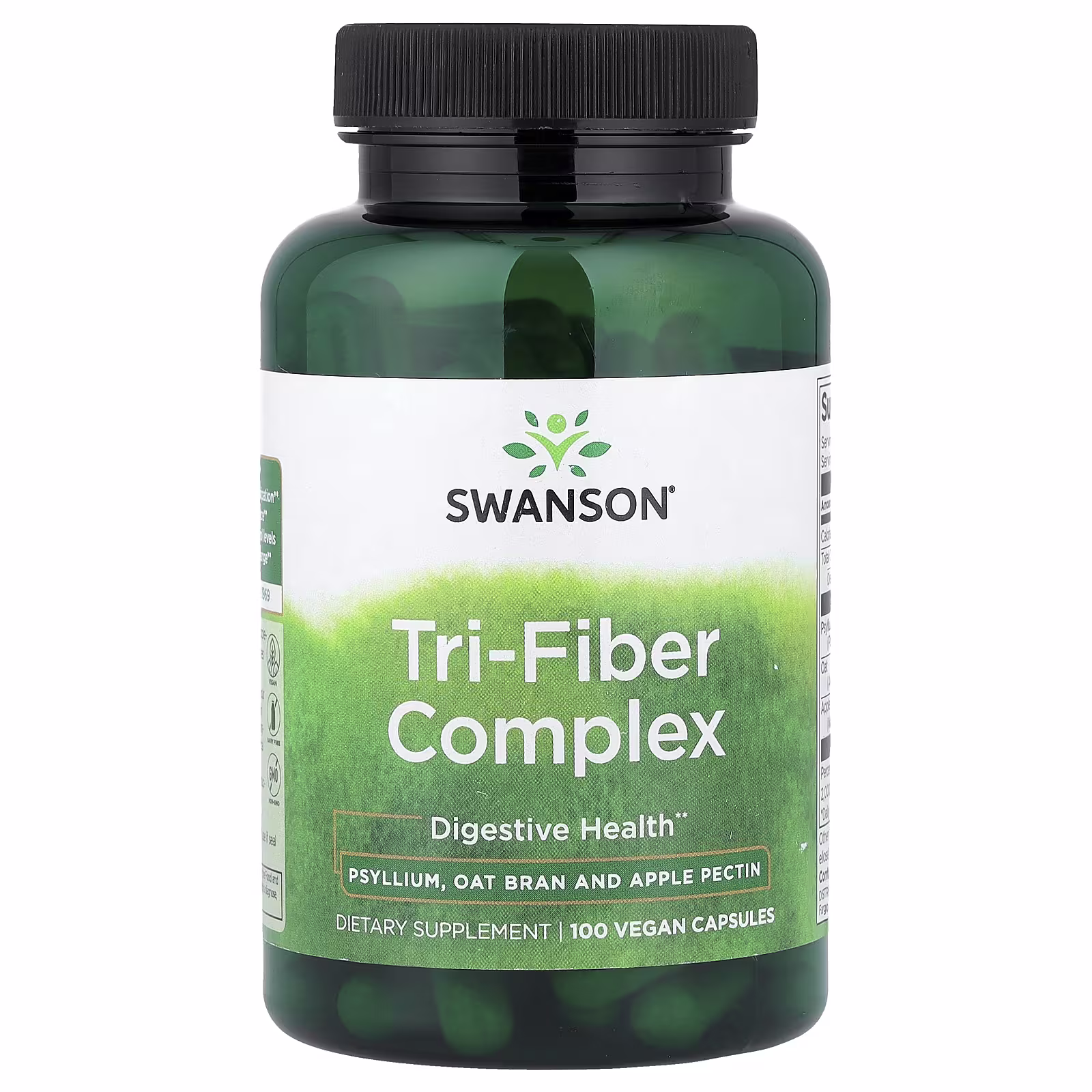 Swanson Tri-Fiber Complex – 100 Veg Caps Swanson Tri-Fiber Complex